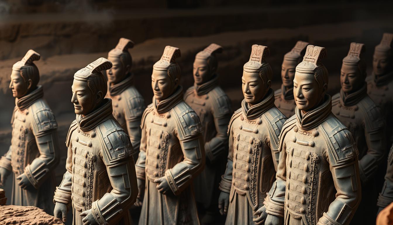 Guerreros de Terracota ejército oculto