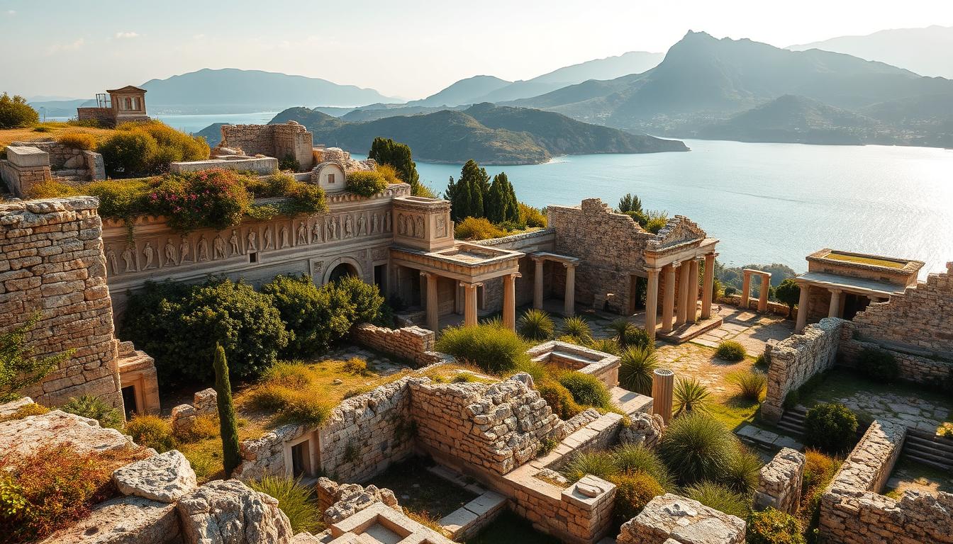 Ruinas de la civilización minoica en Creta